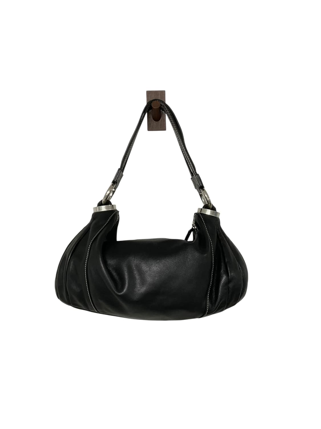 Zeoen 소가죽 뱅글 숄더백 상품이미지3