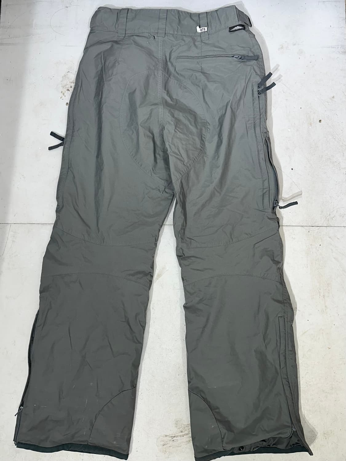 컬럼비아 그레이 와이드 트랙 팬츠 스키 바지 S 상품이미지5