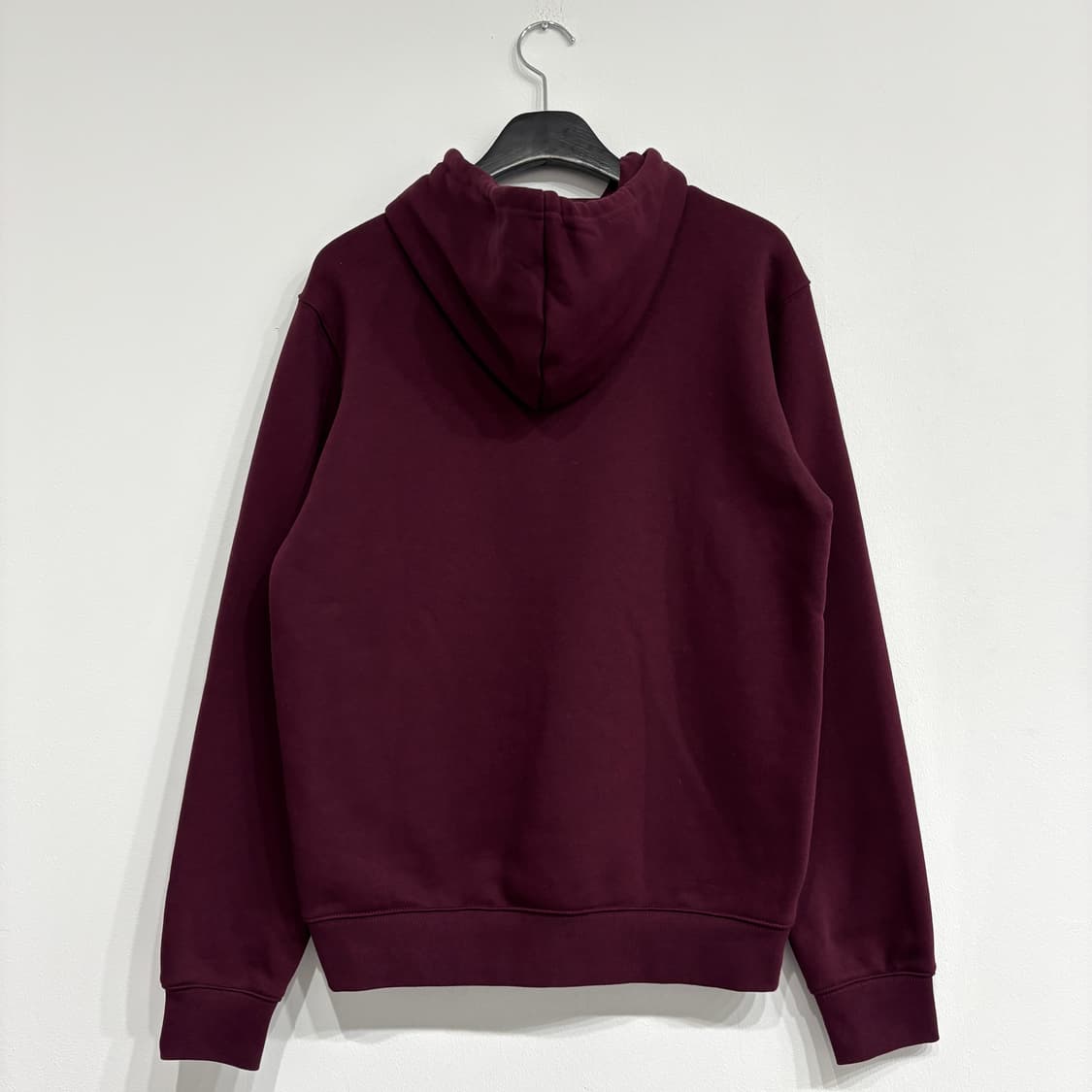 아디다스 버건디 기모 후드티 상품이미지2