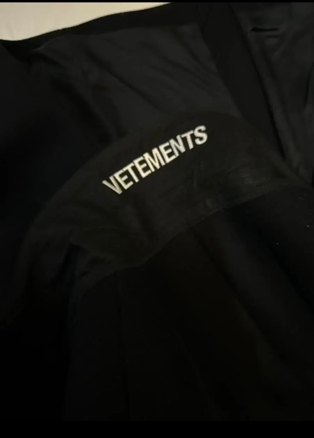 17fw vetements neck logo coat 상품이미지4