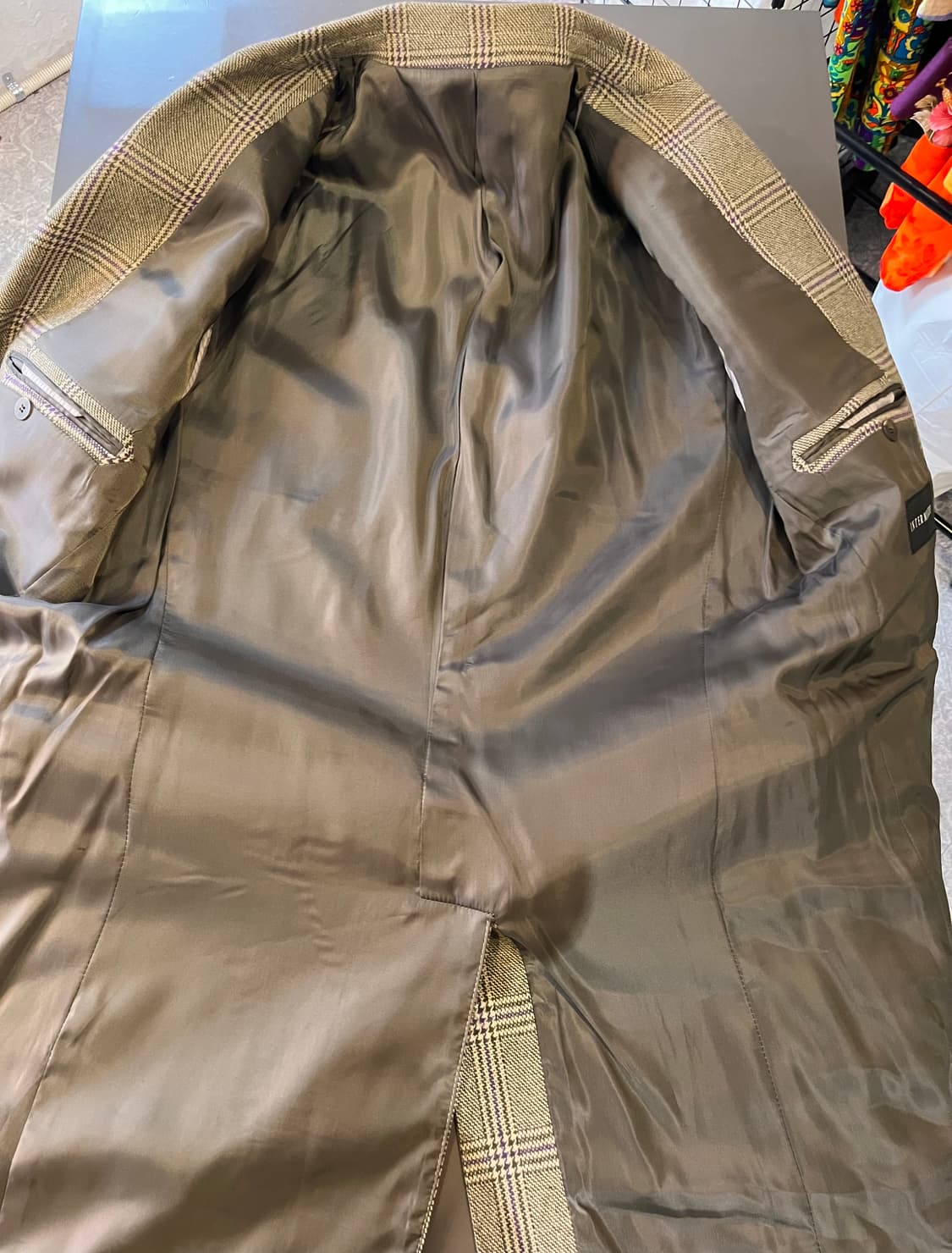 인터메조 체크 울 코트 (한국제 / 105) 상품이미지5