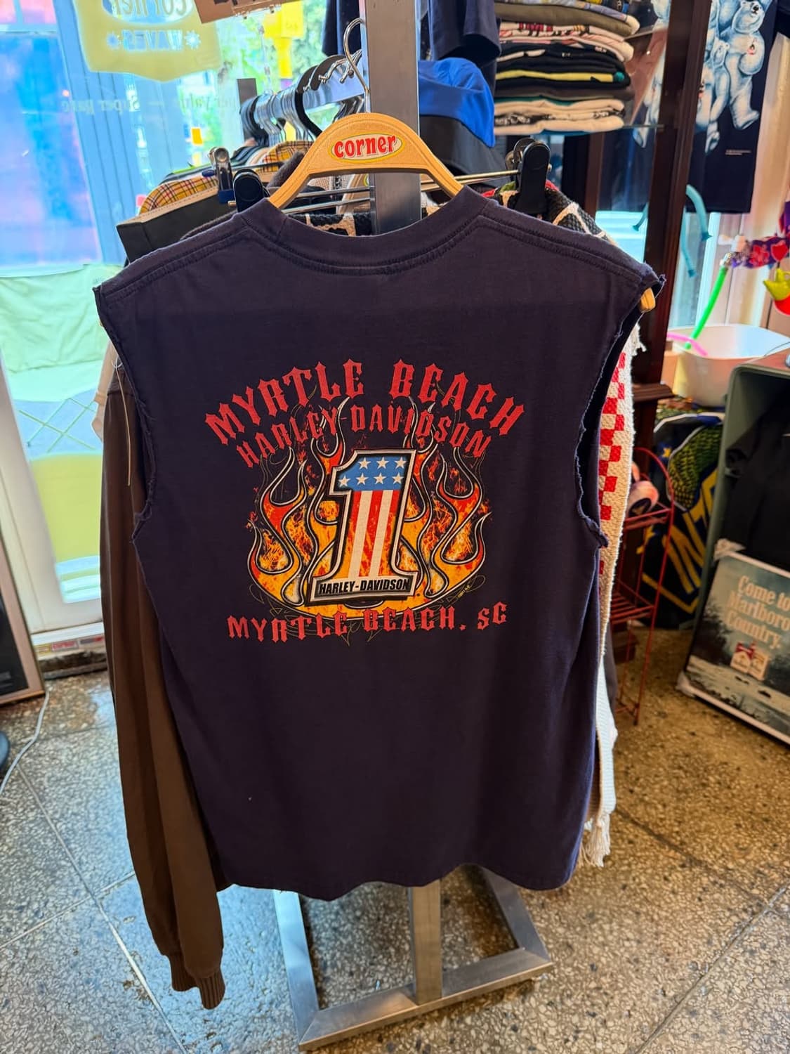 🏍 HARLEY-DAVIDSON 2011 빈티지 커스텀 슬리브 티셔츠 상품이미지2