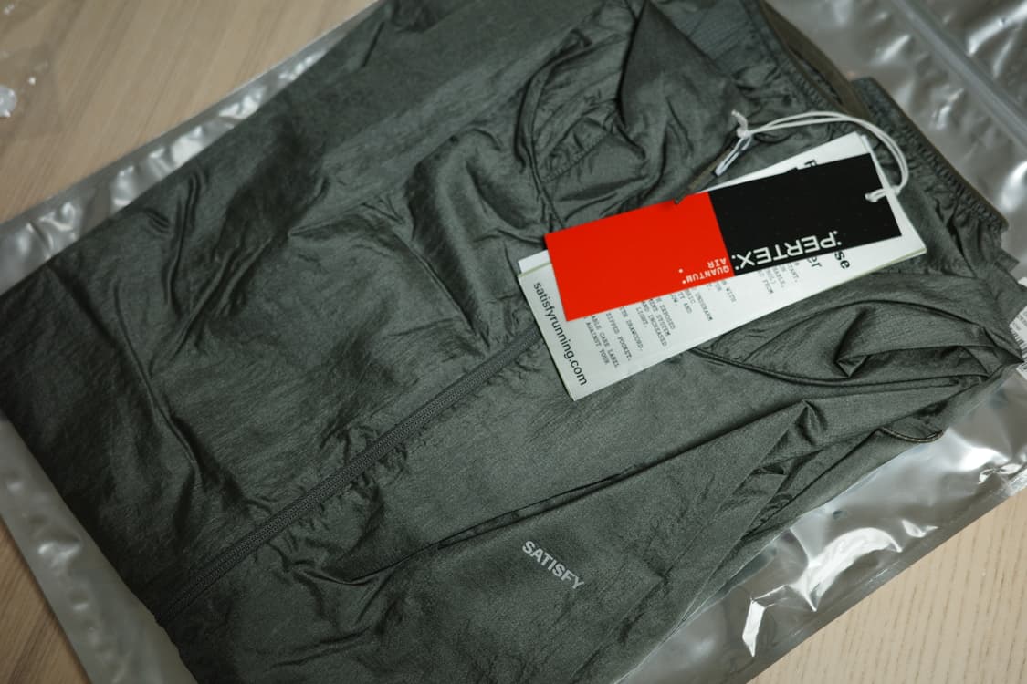 새티스파이 퍼텍스 바람막이 자켓 M 쉐도우 상품이미지2