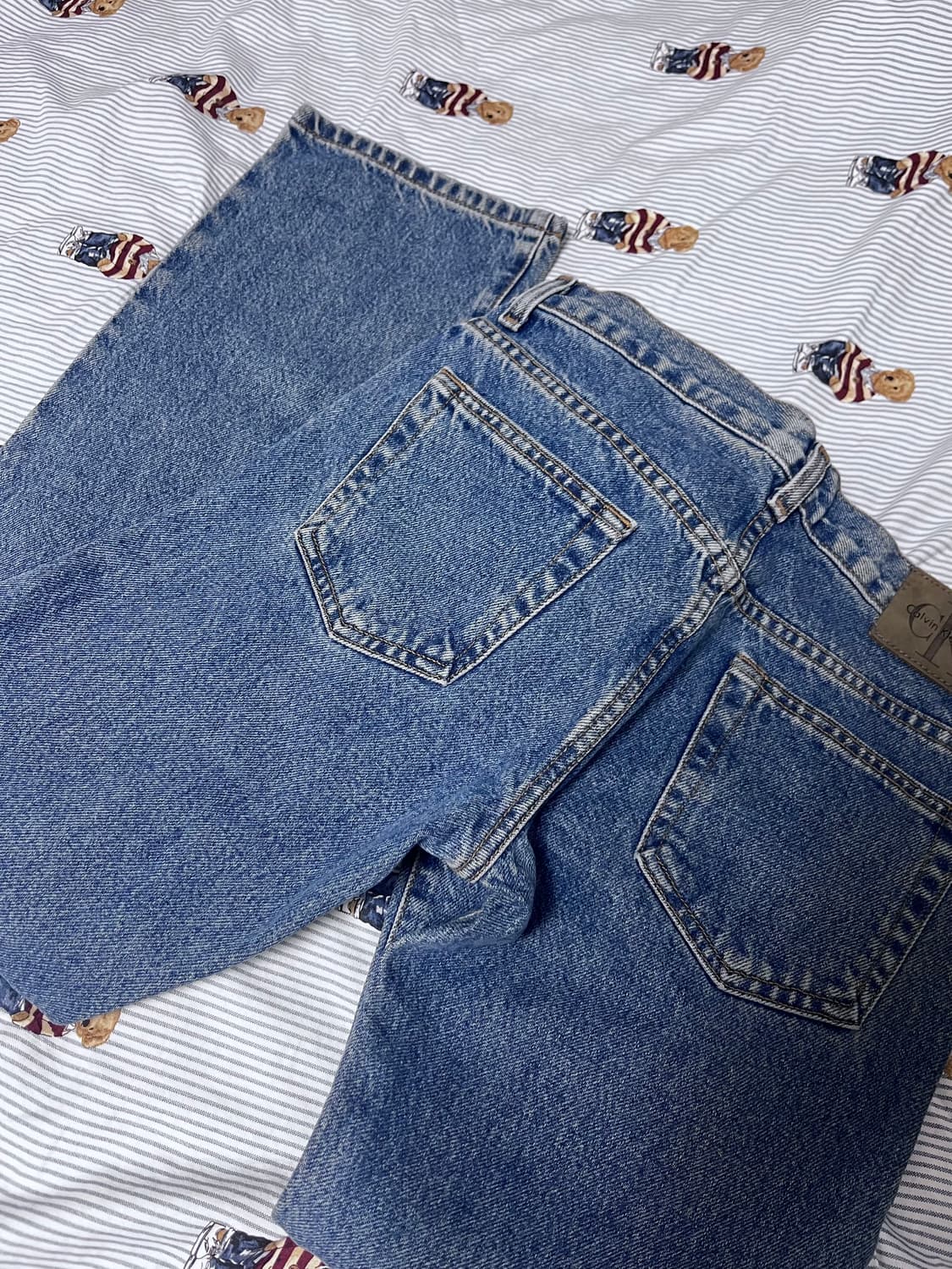 캘빈클라인 ck 데님 26인치 세미부츠컷 플레어 flare boots 상품이미지5