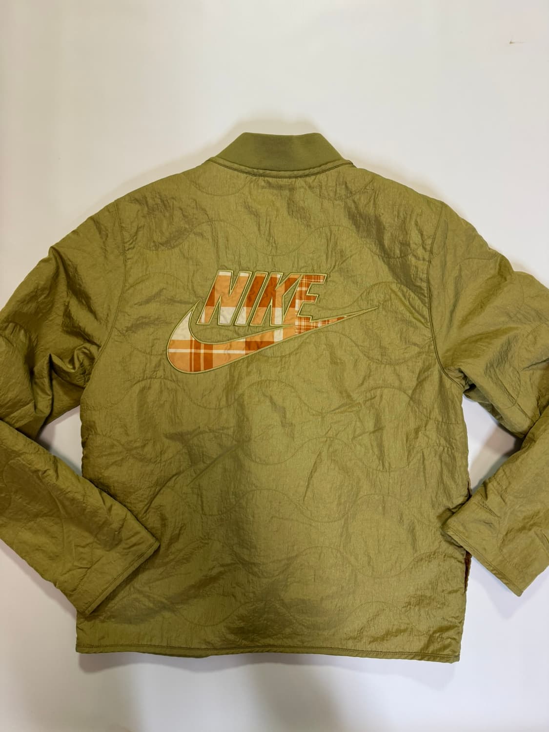 나이키 퀄티드 올리브그린 깔깔이 점퍼(L사이즈) 상품이미지7