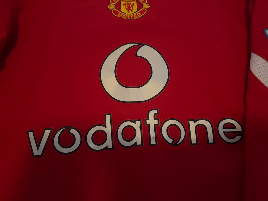 04/06 맨체스터 유나이티드 긴팔 홈 박지성 데뷔시즌 유니폼 상품이미지3