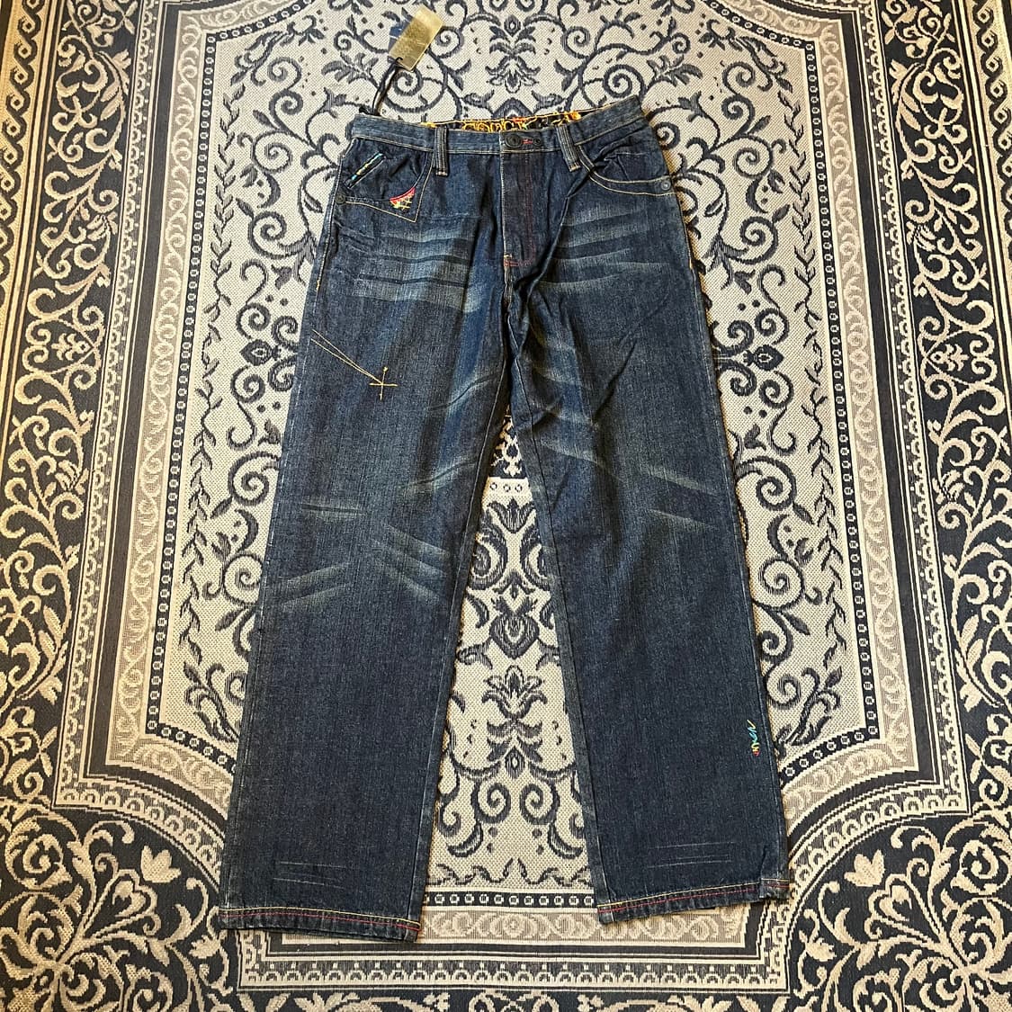 34 COOGI 자수 데님 팬츠W2385 상품이미지3