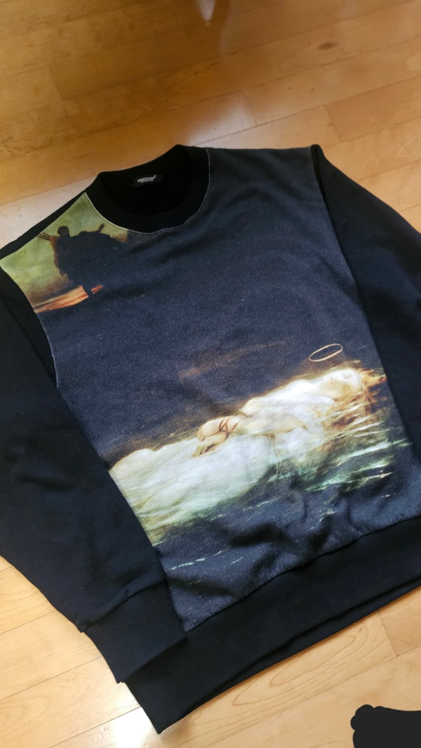 언더커버 25fw 젊은 순교자 스웻셔츠 상품이미지2