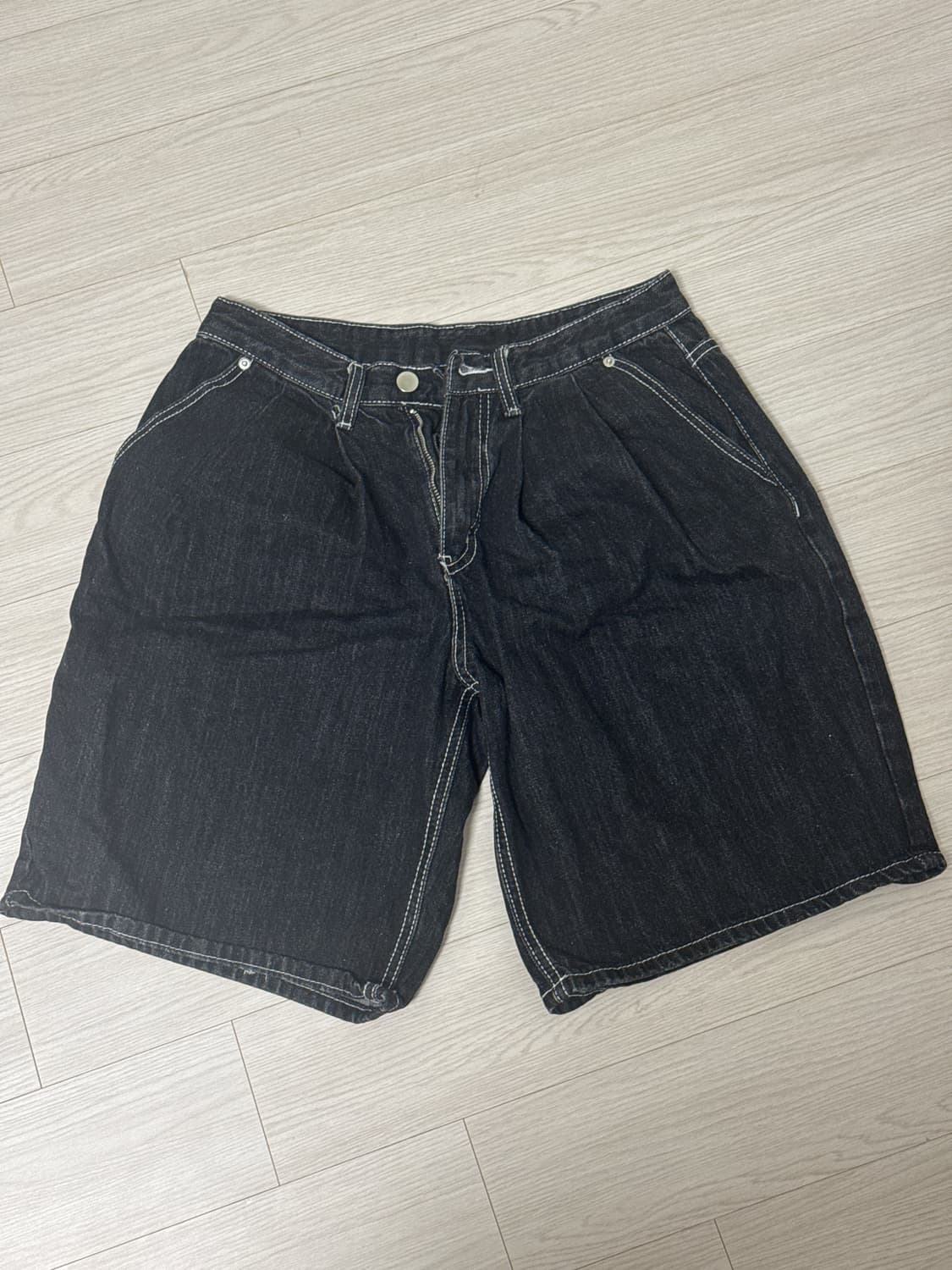 데님 숏 팬츠 상품이미지1