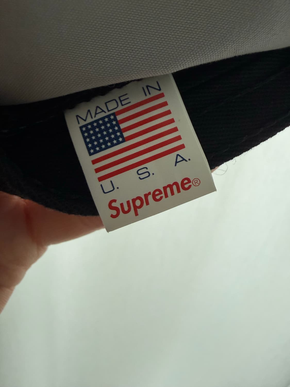 슈프림 리버스드 라벨 캠프캡 상품이미지7