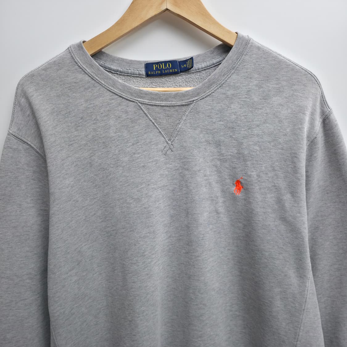 [L] 폴로 랄프로렌 그레이 맨투맨 상품이미지2