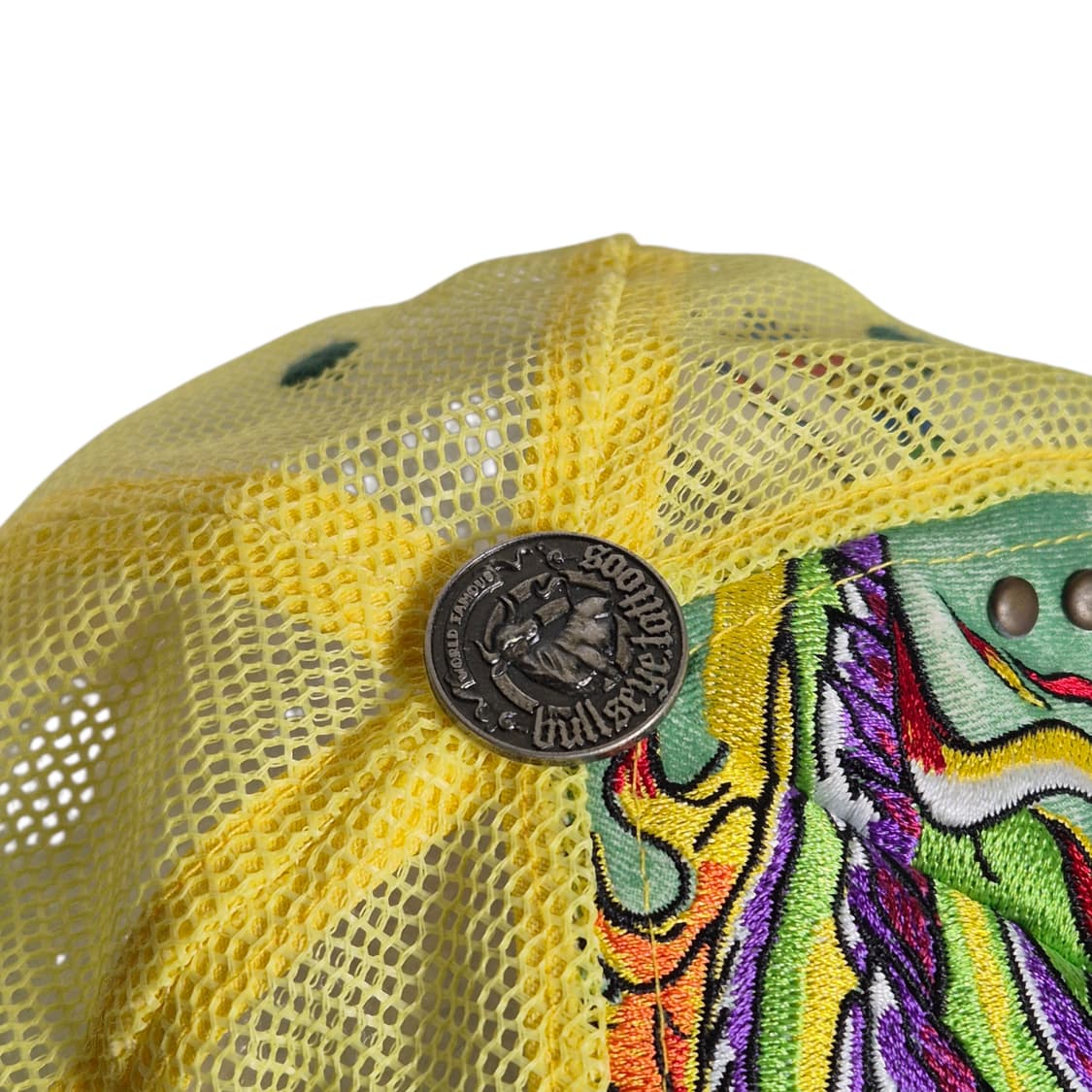 Bullseyetattoos) 00's 불스아이 드래곤 자수 매쉬캡 상품이미지6