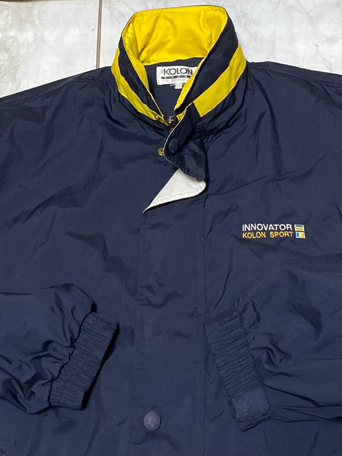 코오롱 올드스쿨 바람막이 자켓 오버핏 105~110 상품이미지3