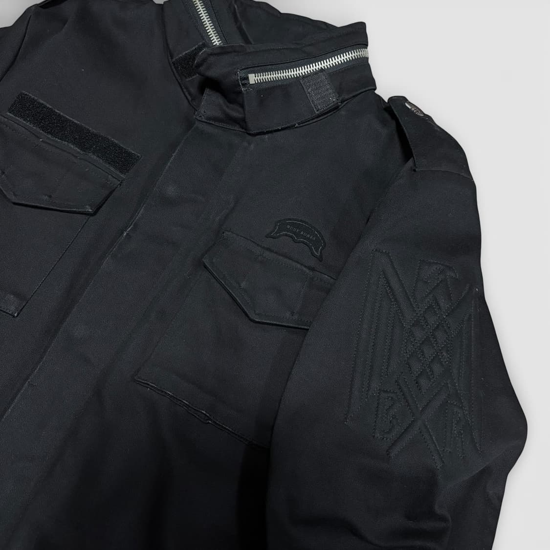 L 누드본즈 블랙 M65 밀리터리 자켓 상품이미지3