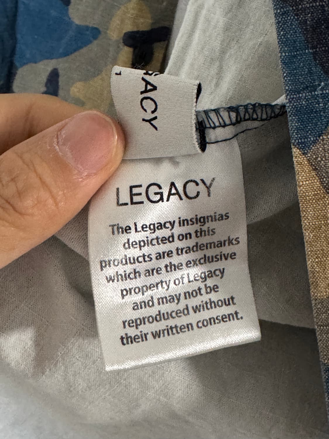 Legacy 카모 블루 워크 자켓 100 상품이미지6