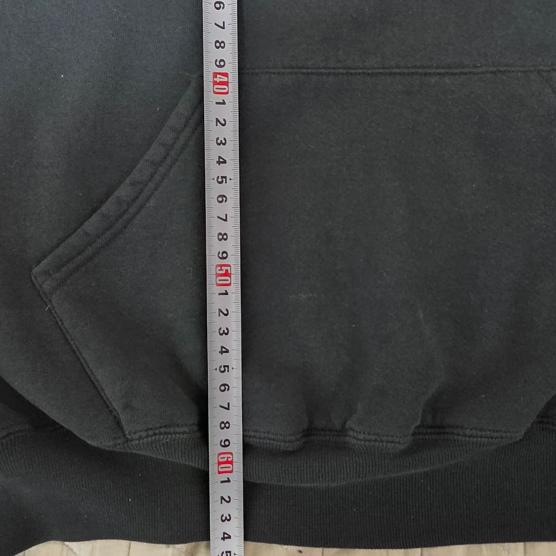 [XL] 90s 빈티지 러셀 애슬레틱 후드 후디 블랙 페이드 상품이미지7