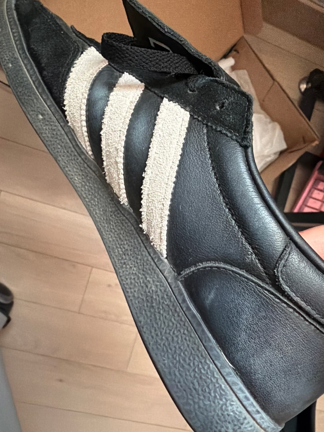 아디다스 스페지알 핸드볼 코어 블랙 클라우드 화이트 상품이미지3