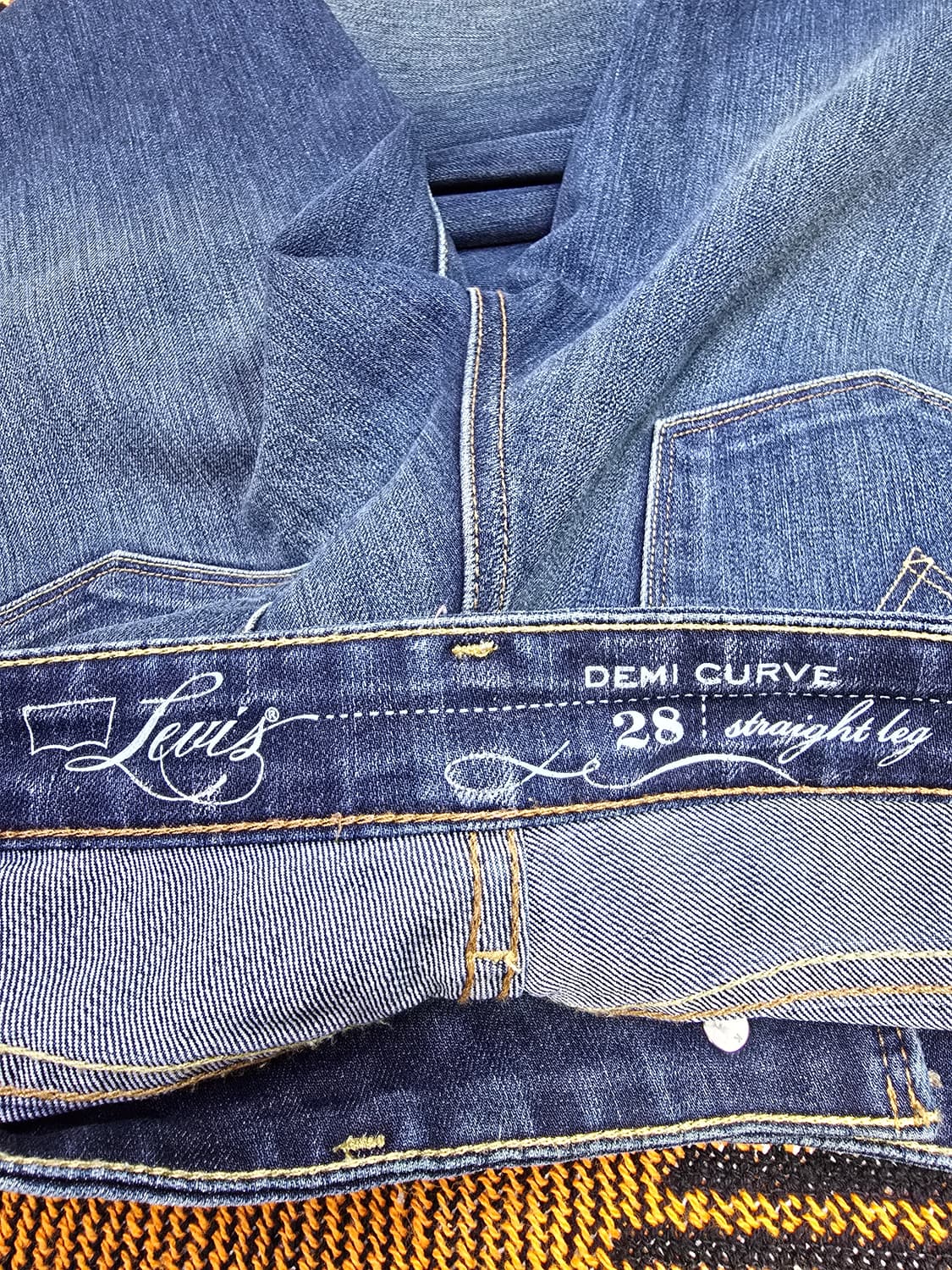 리바이스 데미 커브 청바지 (1838) 상품이미지4