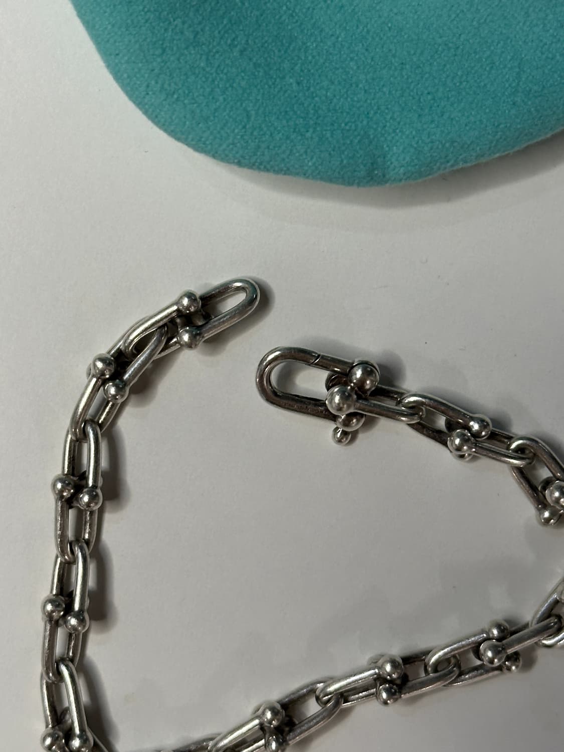 티파니앤코 하드웨어 링크 스몰 팔찌 브레이슬릿 상품이미지2