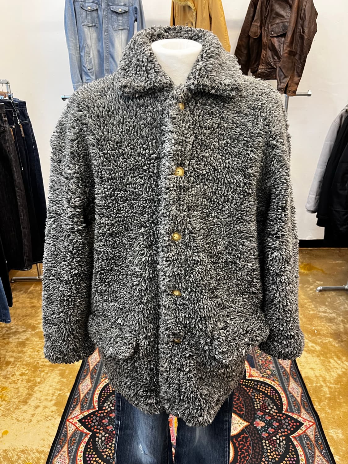 Raf Khaki 파일 플리스 자켓 상품이미지2