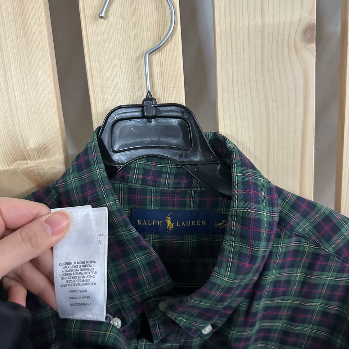 (M) 폴로 랄프로렌 체크셔츠 상품이미지6