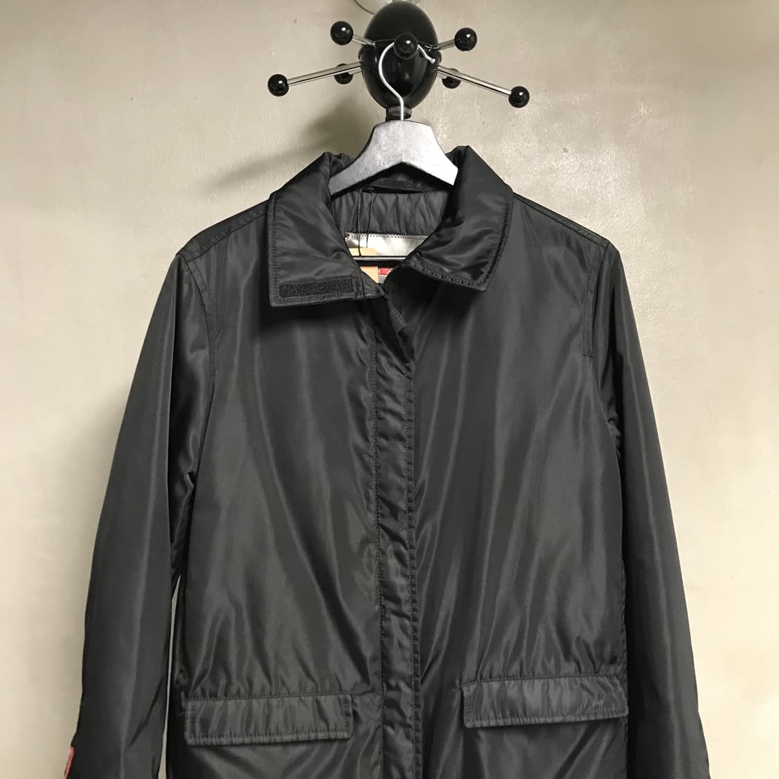 프라다 블랙 코트 38(W) 상품이미지2