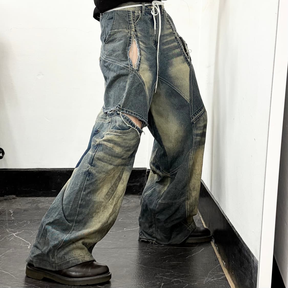 써저리 프로세스 002 데님 팬츠 상품이미지2