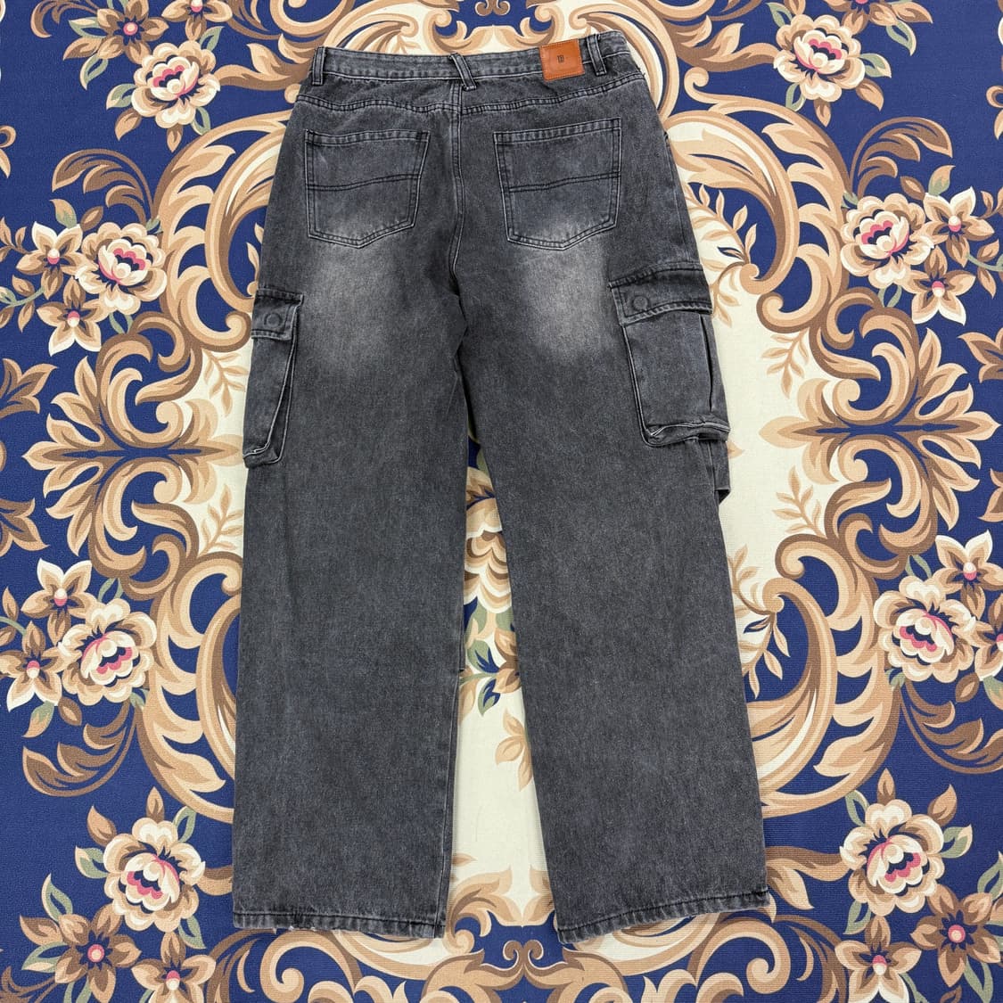 (2)디미트리 블랙 Dimitri black  카고  흑청데님팬츠 상품이미지4