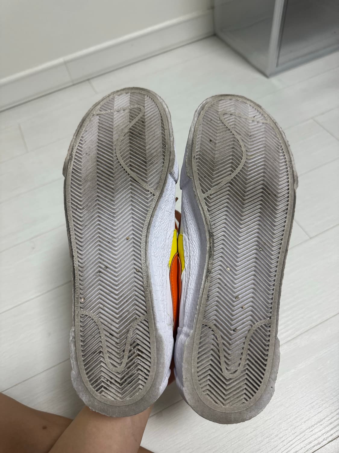 나이키 사카이 블레이져 마그마 오렌지 275 상품이미지6