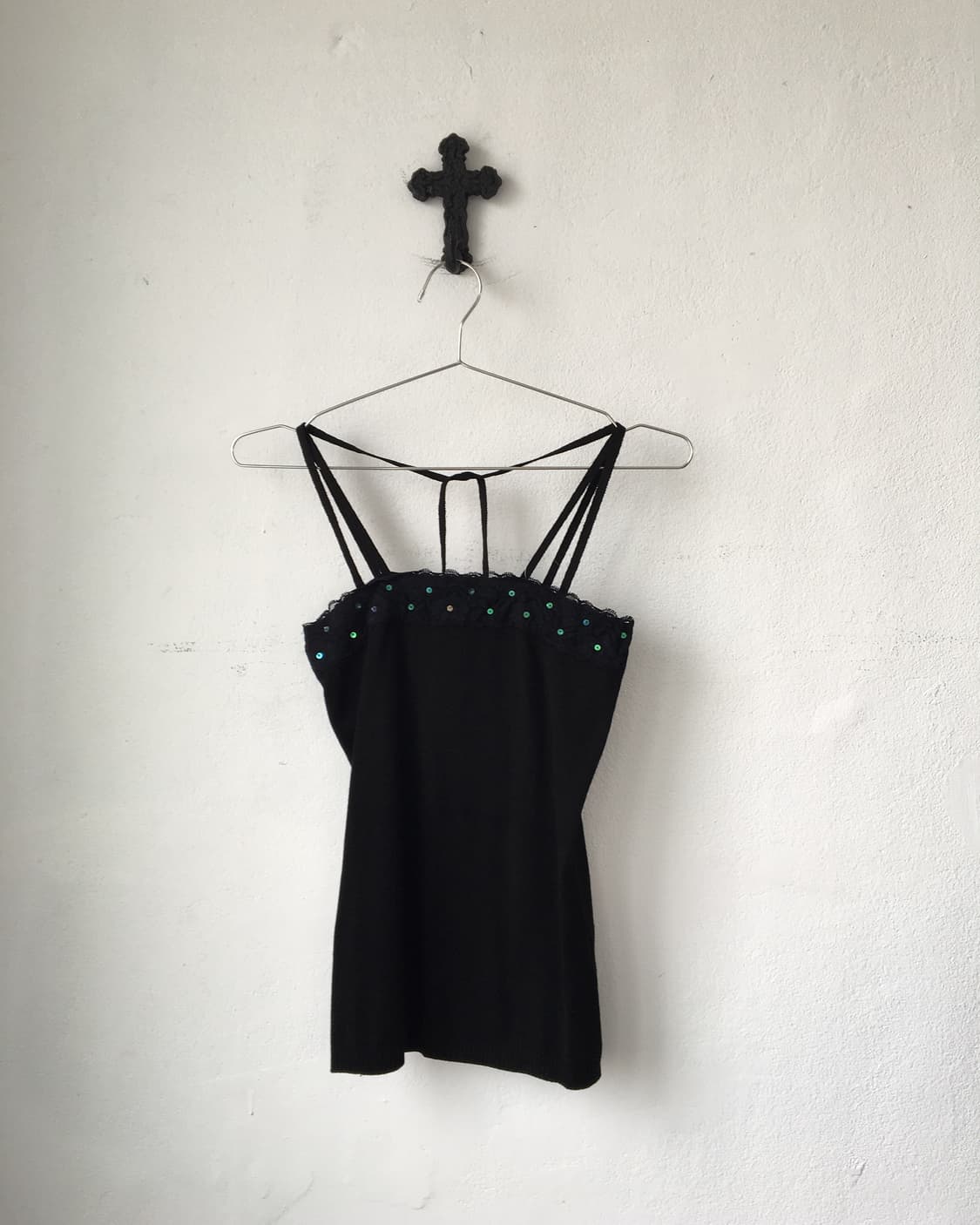 Beads lace point sleeveless 상품이미지2