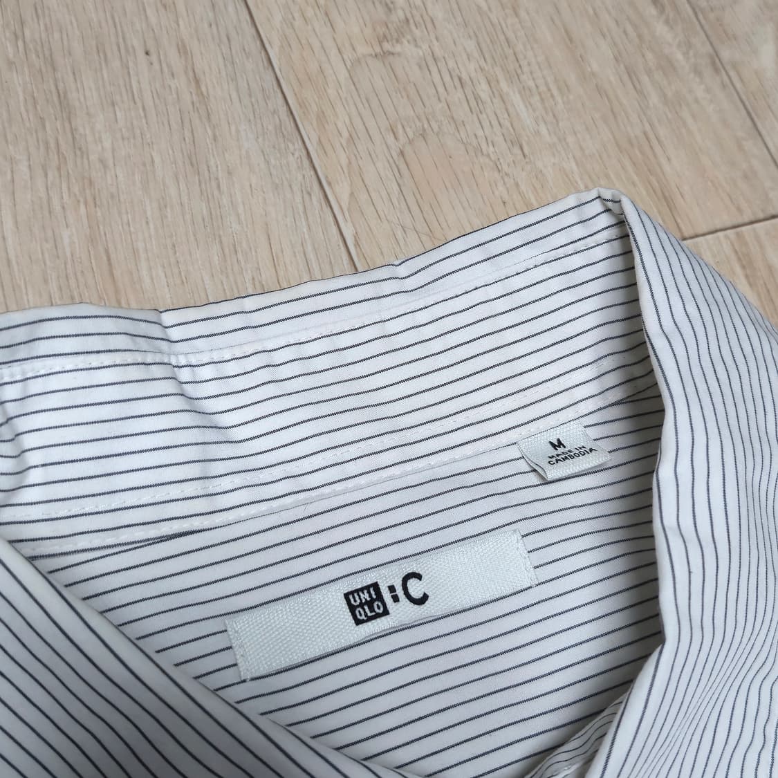 UNIQLO C 스트라이프 셔츠 상품이미지4