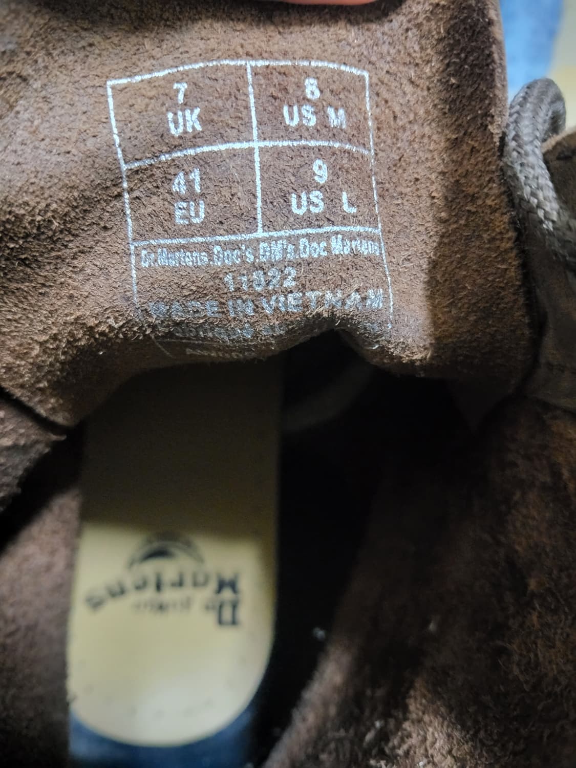 닥터마틴1460 크레이지호스 브라운 260 상품이미지2