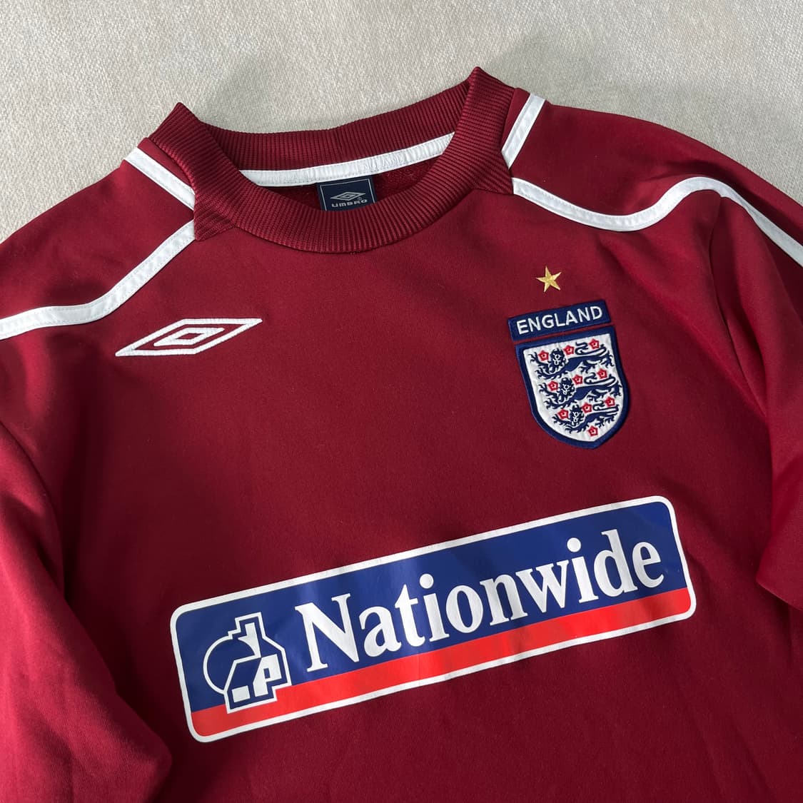 100 잉글랜드 엄브로 국대 01s 트레이닝 자켓  상품이미지2