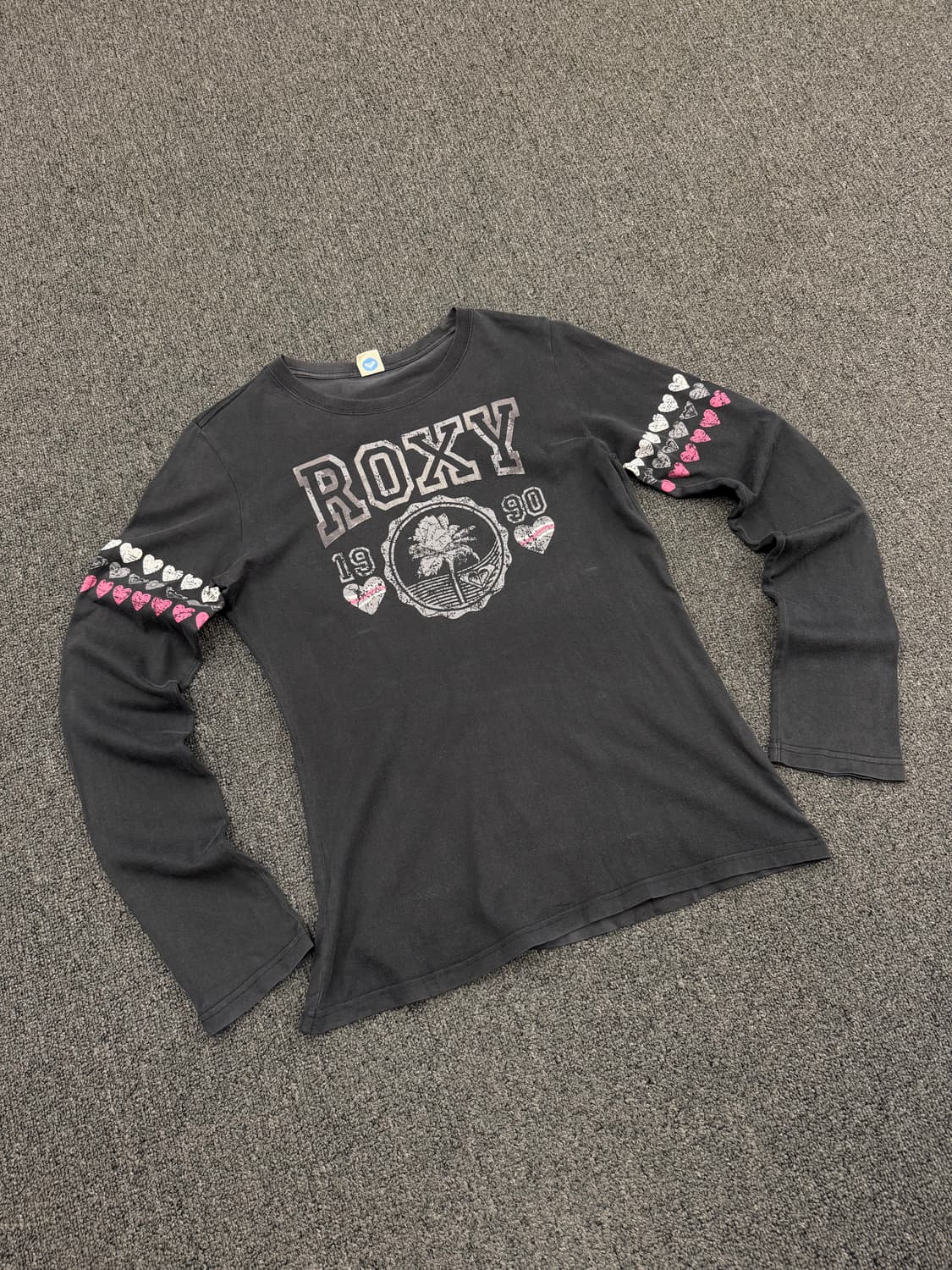 L) Roxy 빈티지 프린팅 롱슬리브 상품이미지1