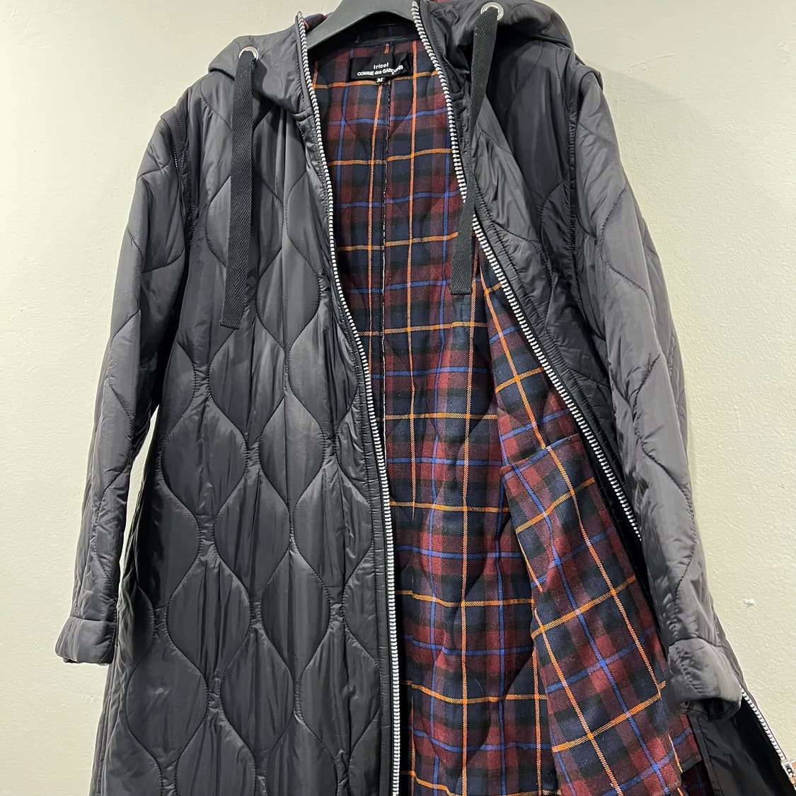 꼼데가르송 tricot 투웨이 점퍼 상품이미지6