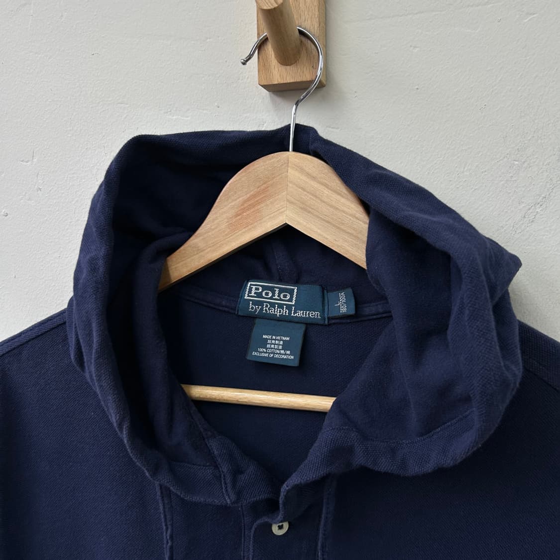16358 - 폴로 랄프로렌 네이비 럭비 후드티 상품이미지3