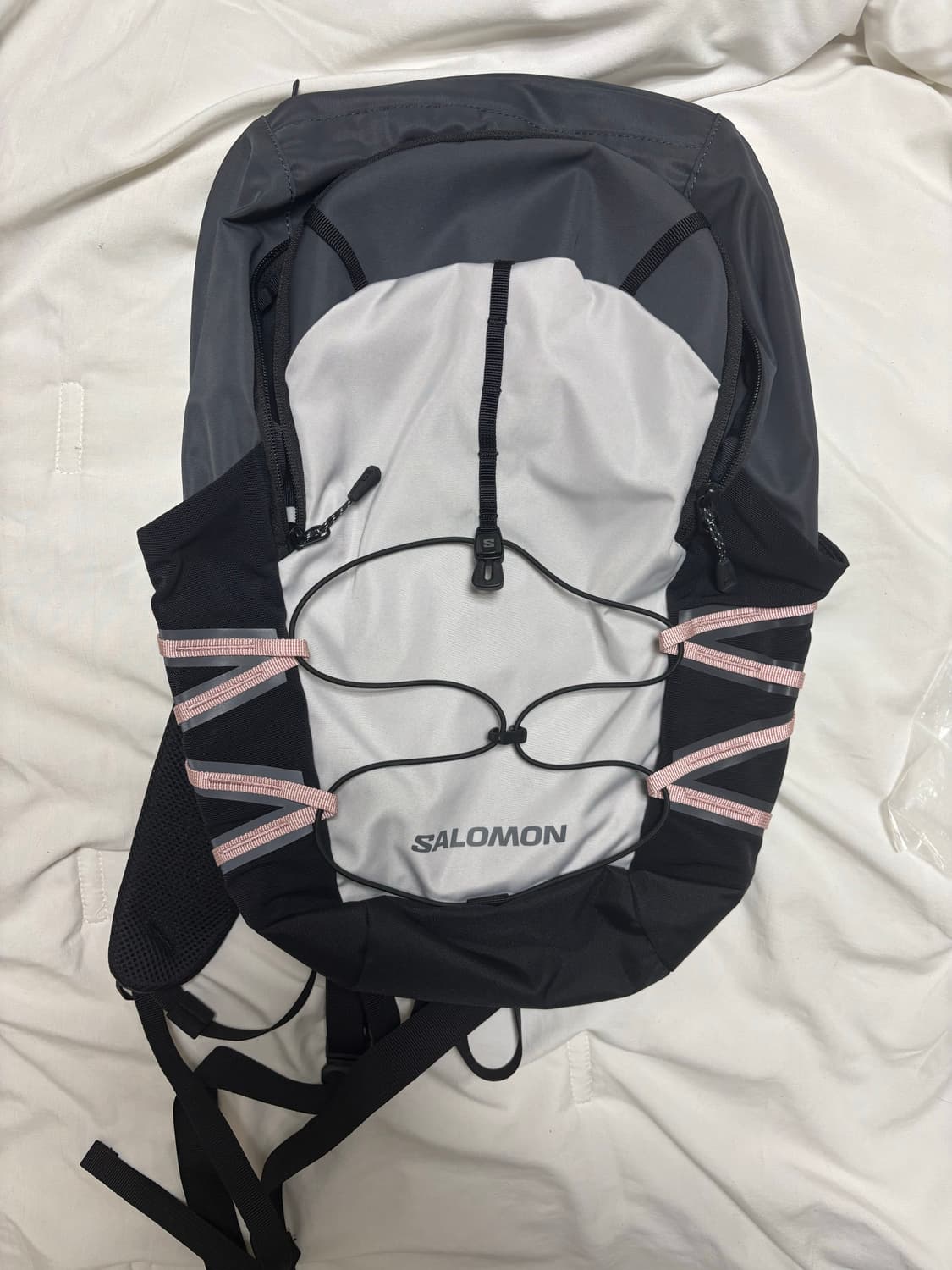 살로몬 퀵레이스 LT 백팩 라이트그레이 상품이미지1
