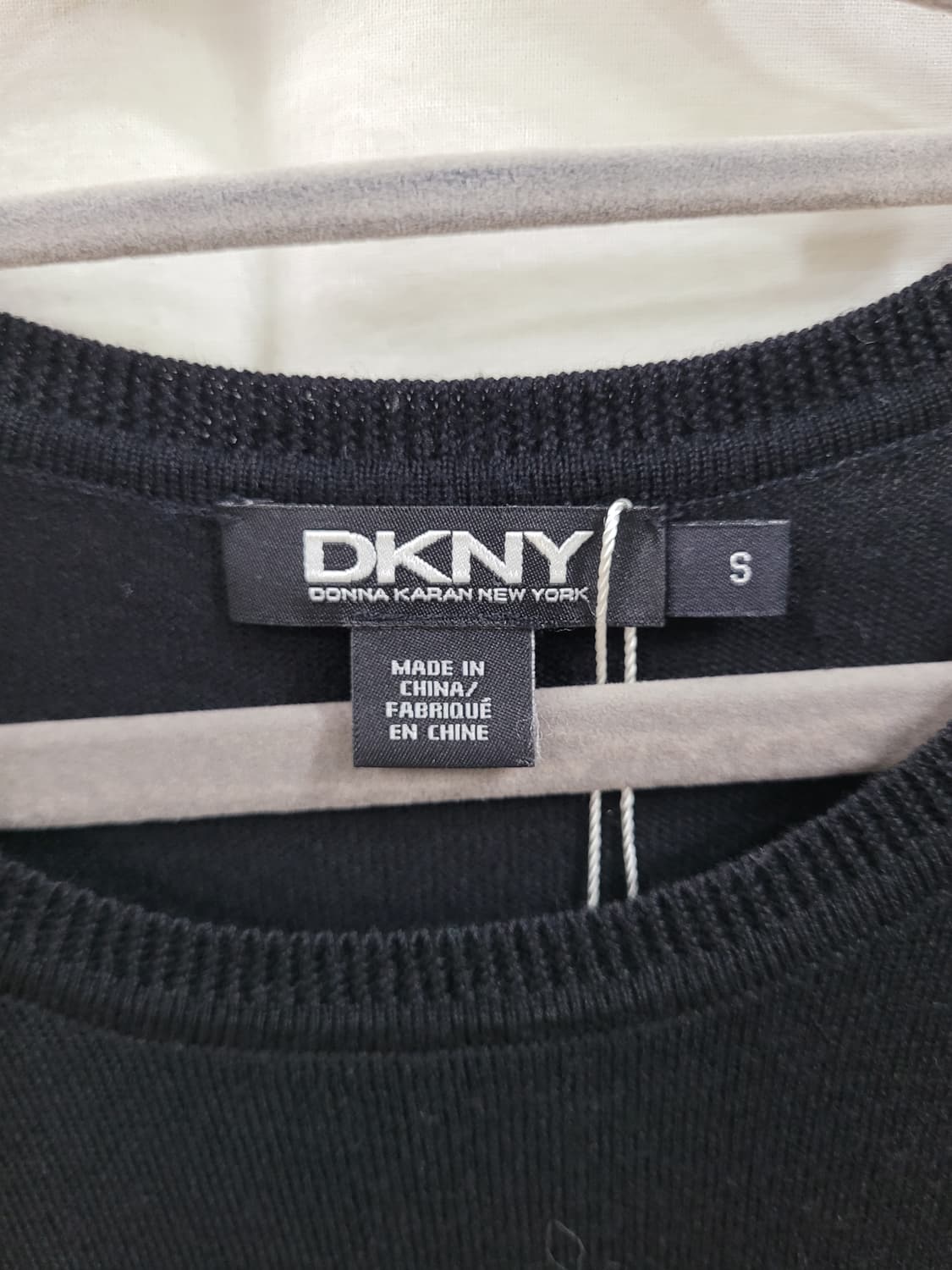 도나카란 DKNY 긴팔 니트 언발란스 미니 원피스 S 상품이미지3