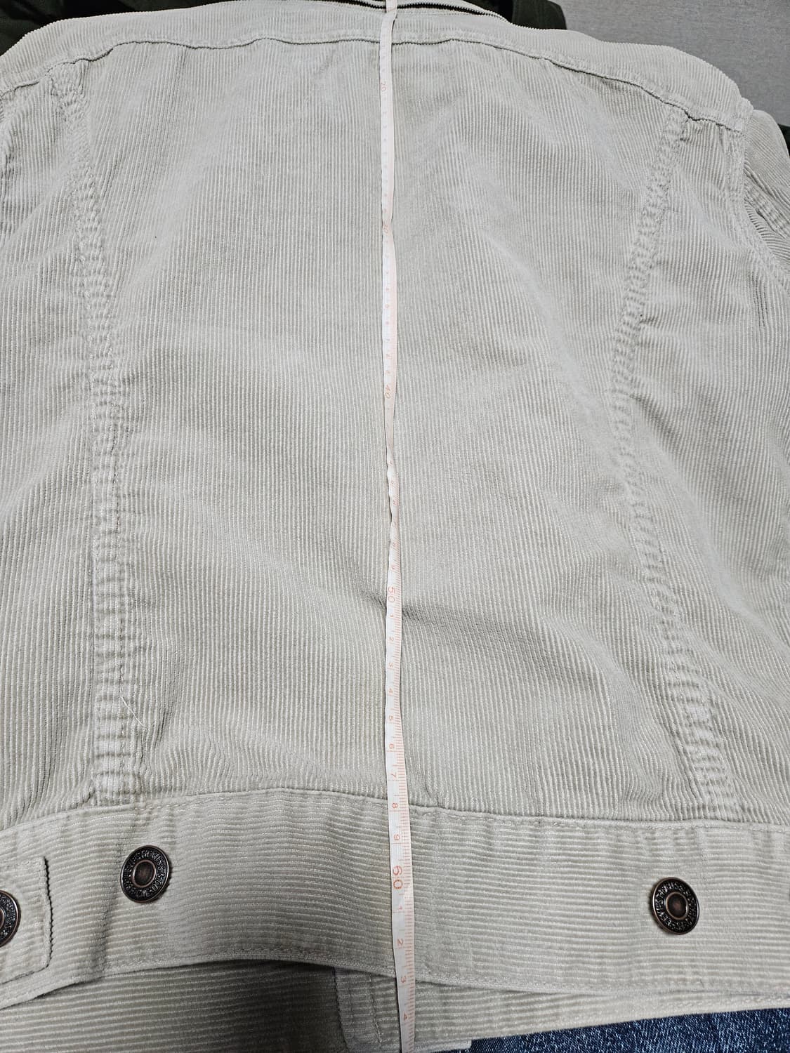 일판 levi's 화이트탭 코듀로이 트러커 38사이즈 상품이미지7