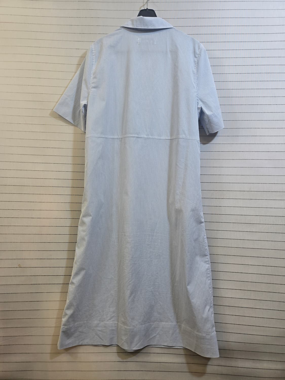 키르시 스트라이프 반팔 셔츠 원피스 상품이미지8