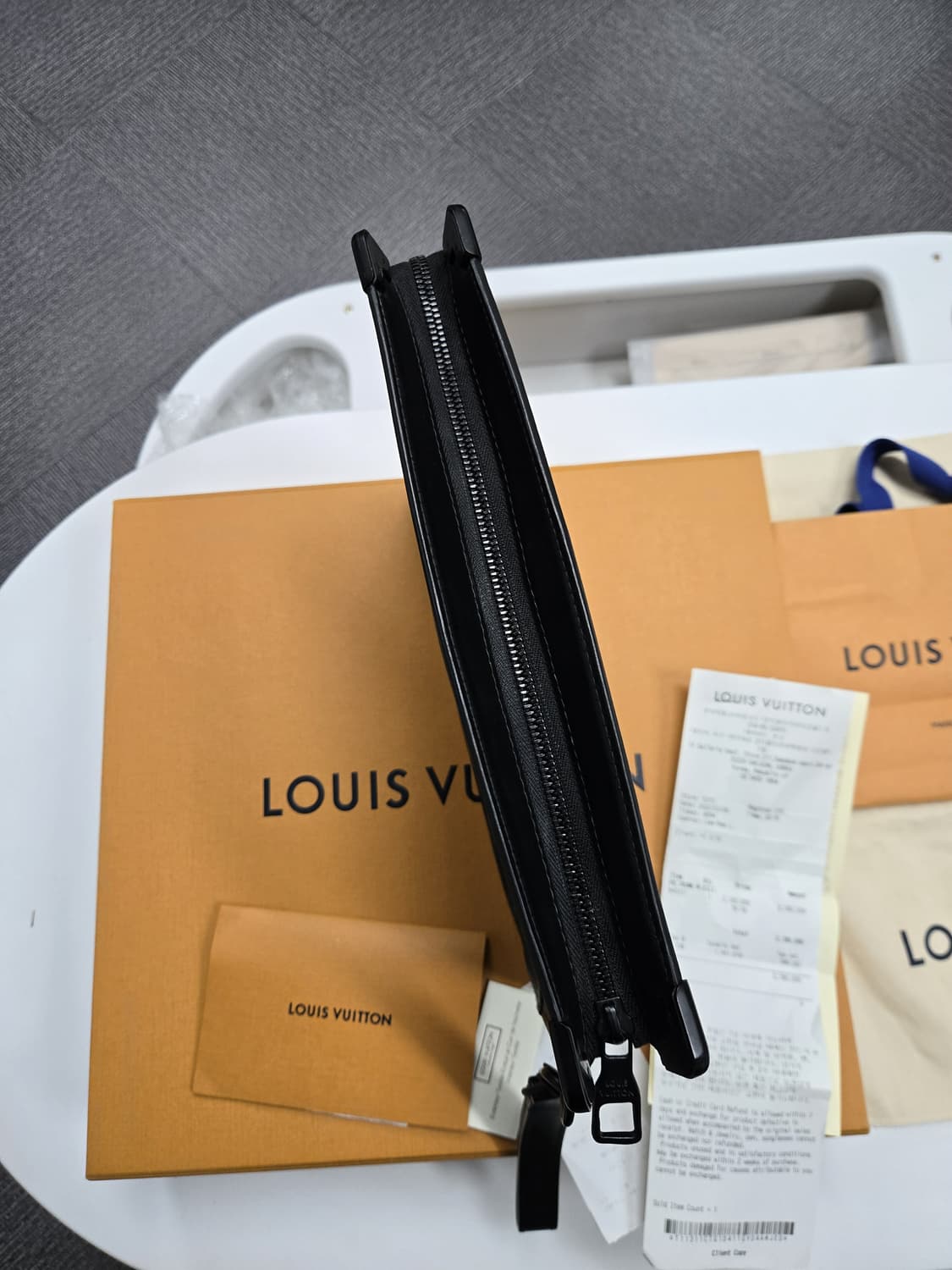 [A급컨디션]루이비통 이클립스 트렁크 클러치백 상품이미지4
