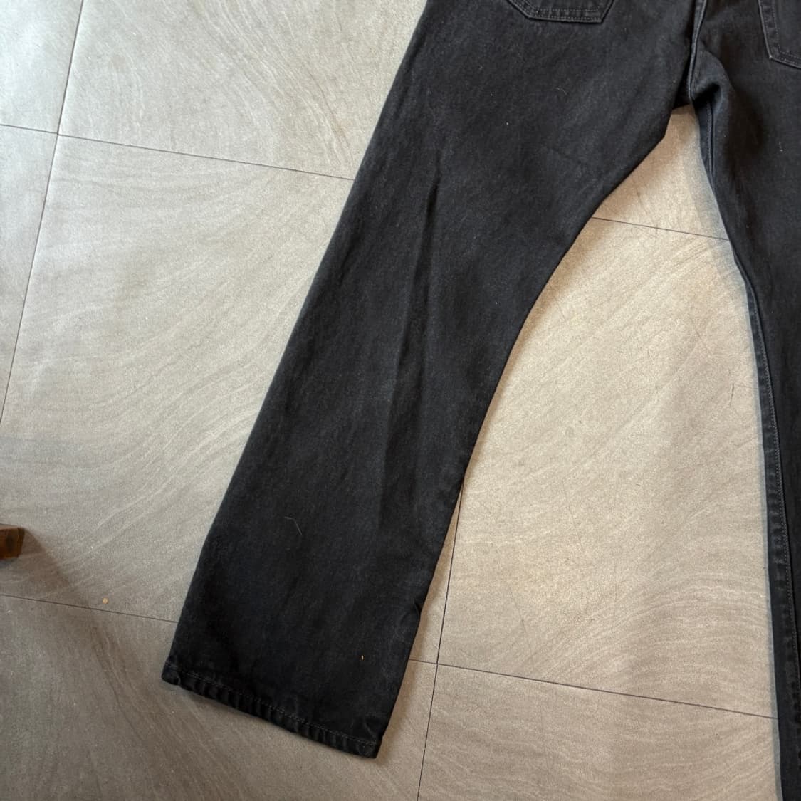 리바이스 정품 517 데님 블랙 팬츠 바지 상품이미지8