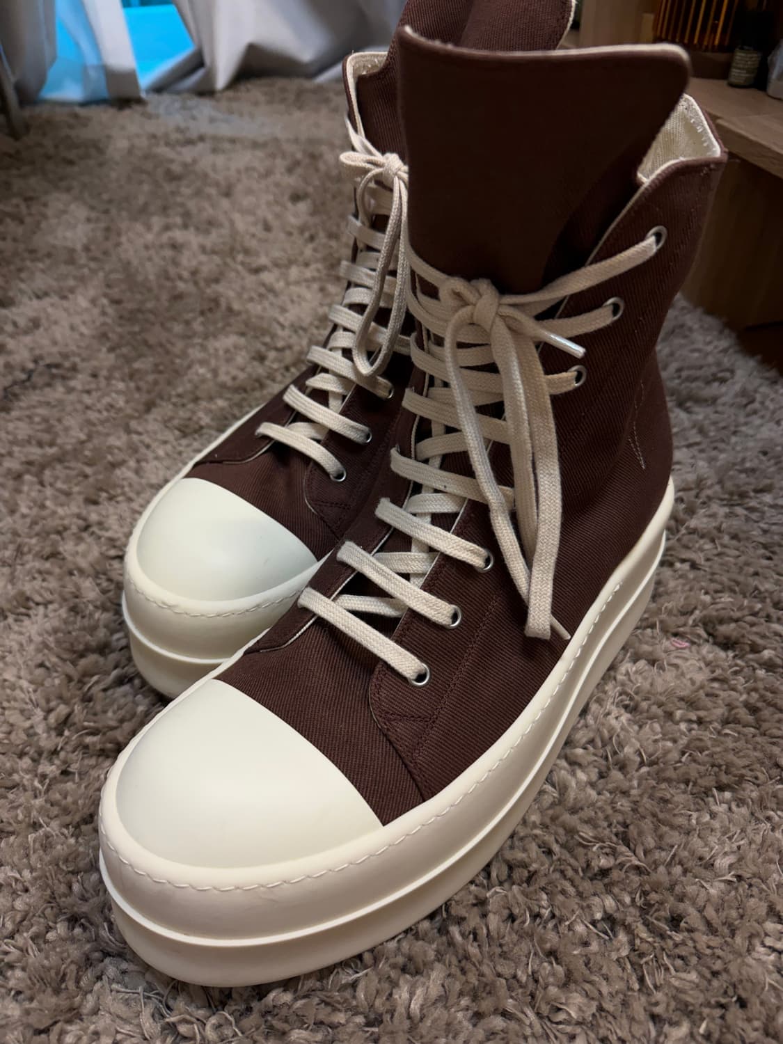 릭오웬스 메가범퍼 하이탑 스니커즈 상품이미지4