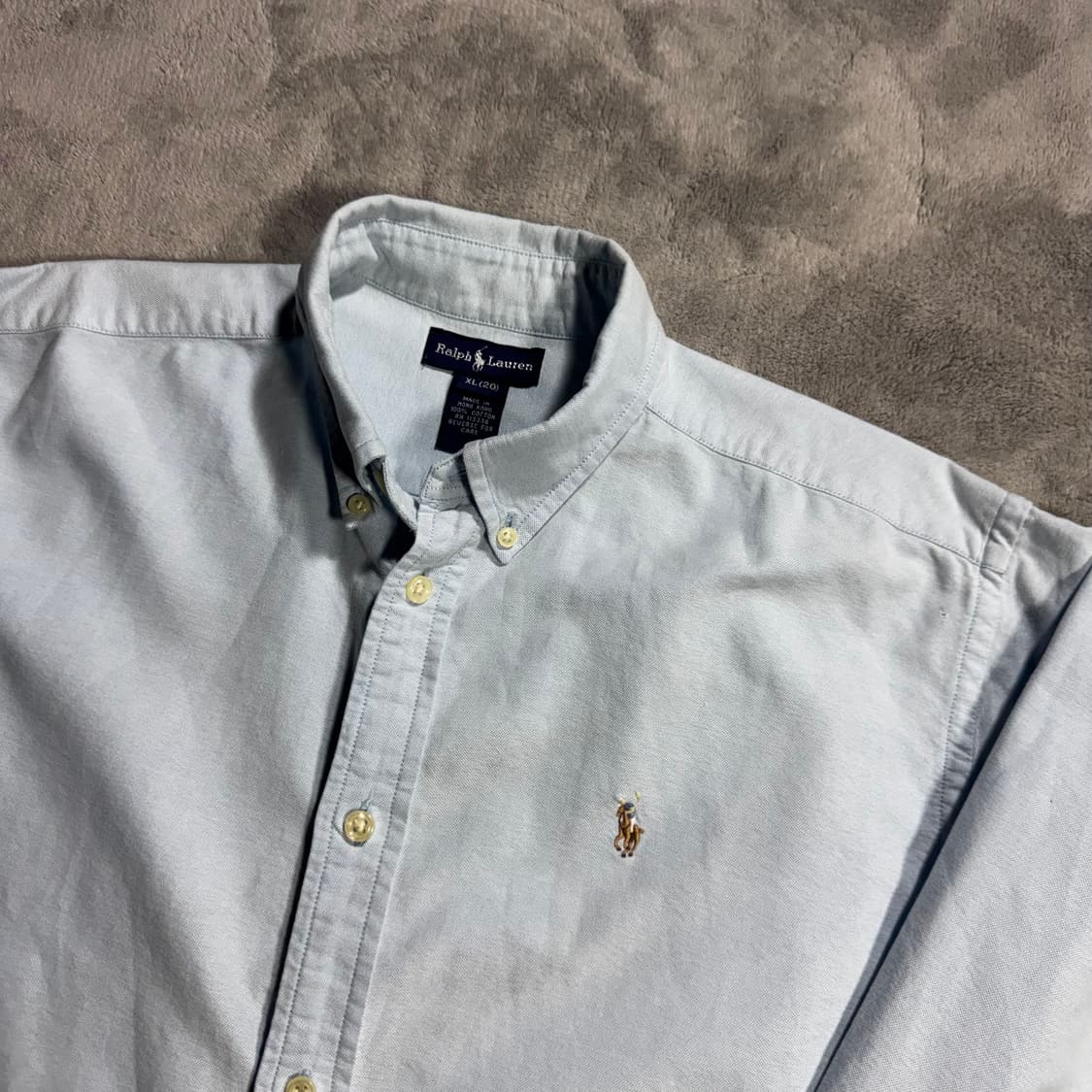 폴로랄프로렌 하늘색 셔츠 상품이미지2