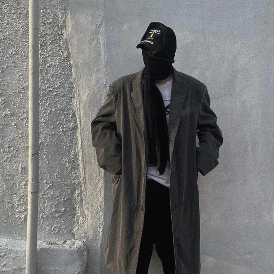 aop 에이옵 코트 차콜 상품이미지9