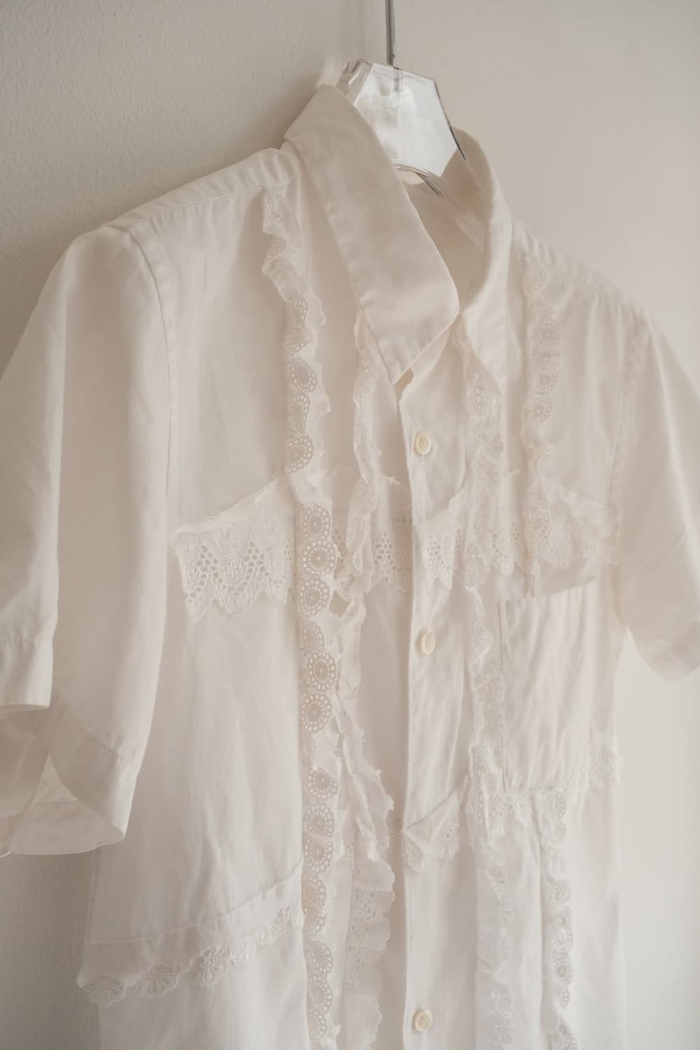 90s Lace shirt 상품이미지6