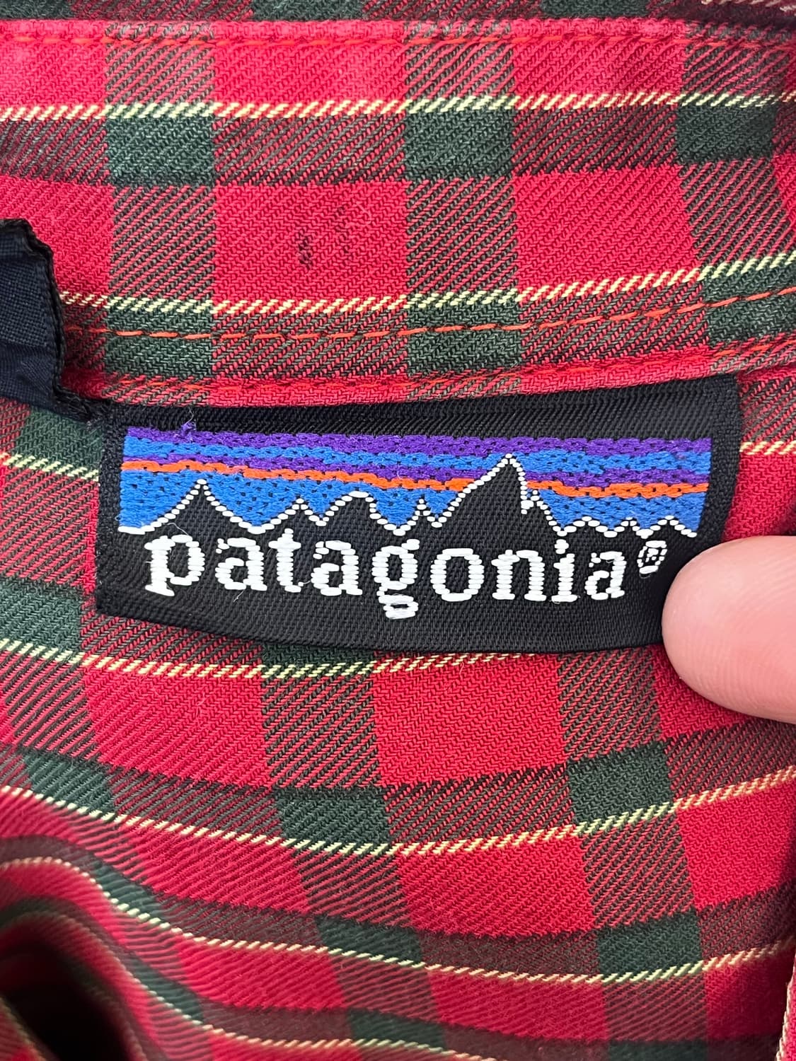 파타고니아 더블 포켓 체크 셔츠 상품이미지8