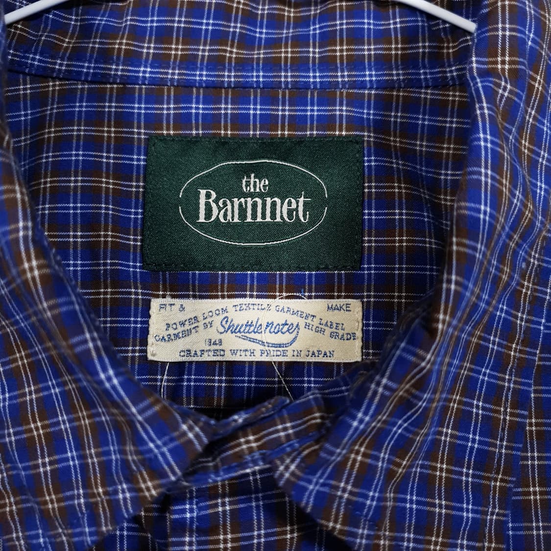 실측 M) 더바넷 신형 그레이 시티 플래드 오버핏 체크 셔츠 남방 상품이미지4