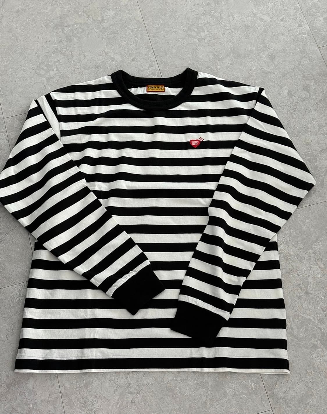 휴먼메이드 스트라이프 롱슬리브 티셔츠 상품이미지1