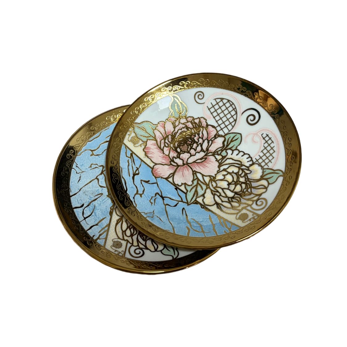 Vintage Floral Gold Plate / 악세사리 트레이  상품이미지2